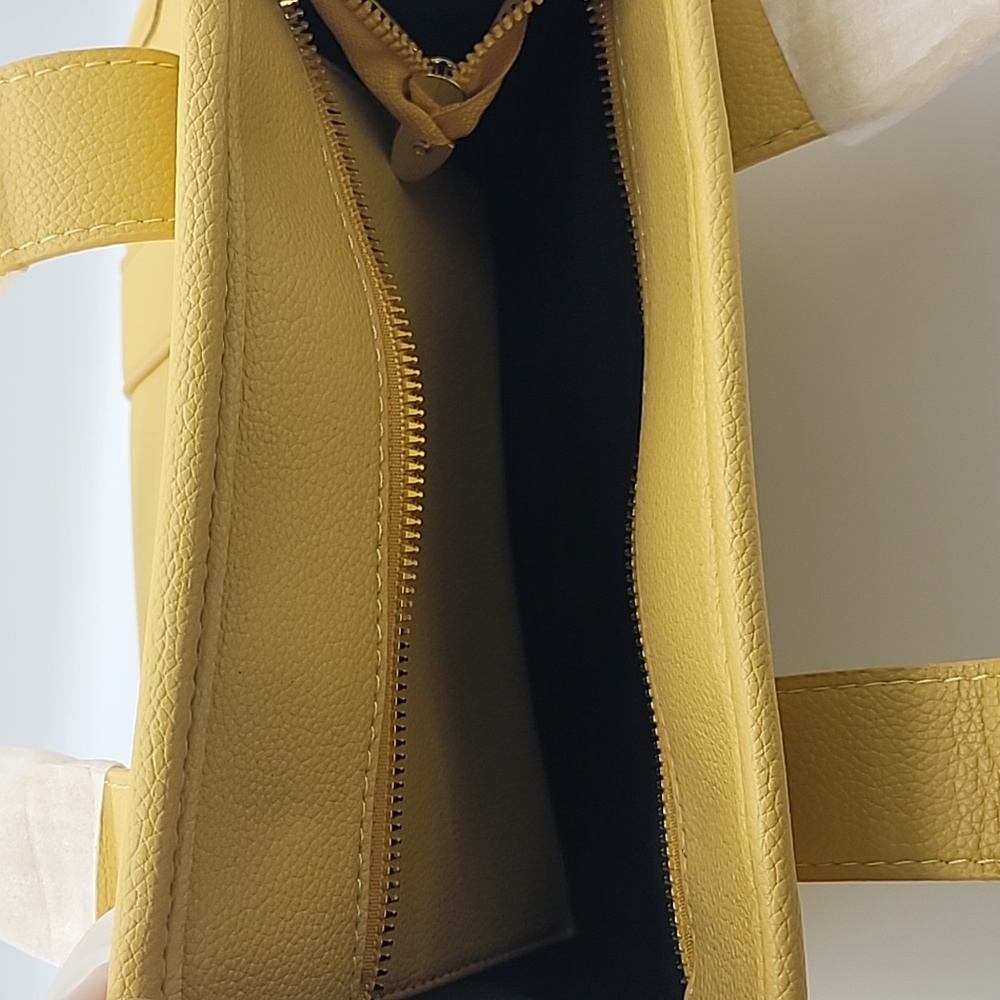 Unbranded THE TOTE BAG with crossbody strap - Yellow - Picture 9 of 11